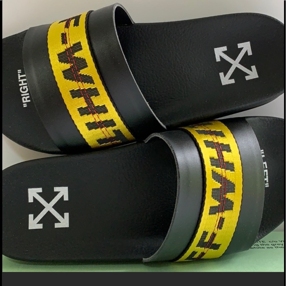NWT AUTHENTIC OFF-WHITE SLIDES